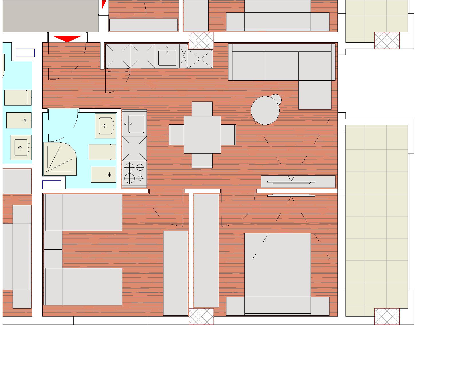 Apartament 2+1 modeli 3