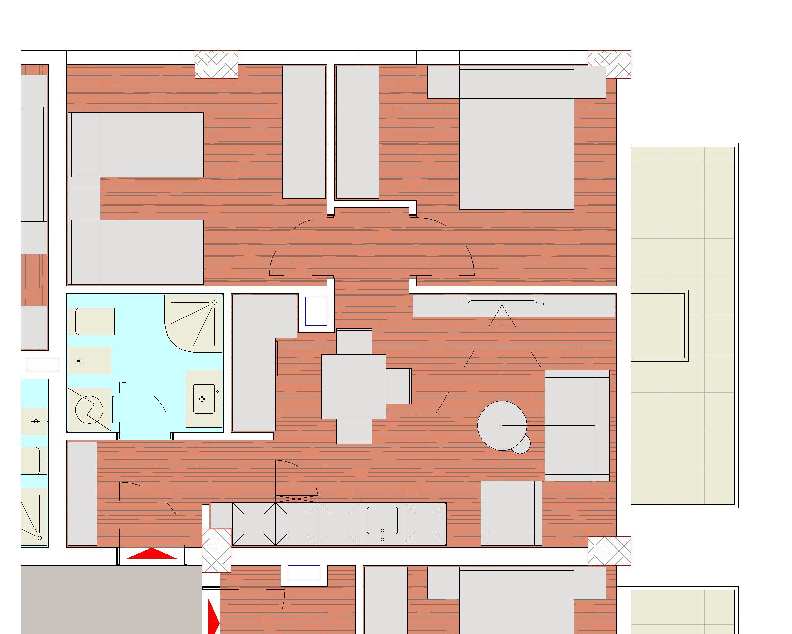 Apartament 2+1 modeli 4